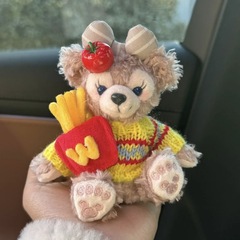 起爆式シャーリー薔薇達菲ストラップぬいぐるみかわいいキーホルダー漫画バッグ自動車ストラップお土産