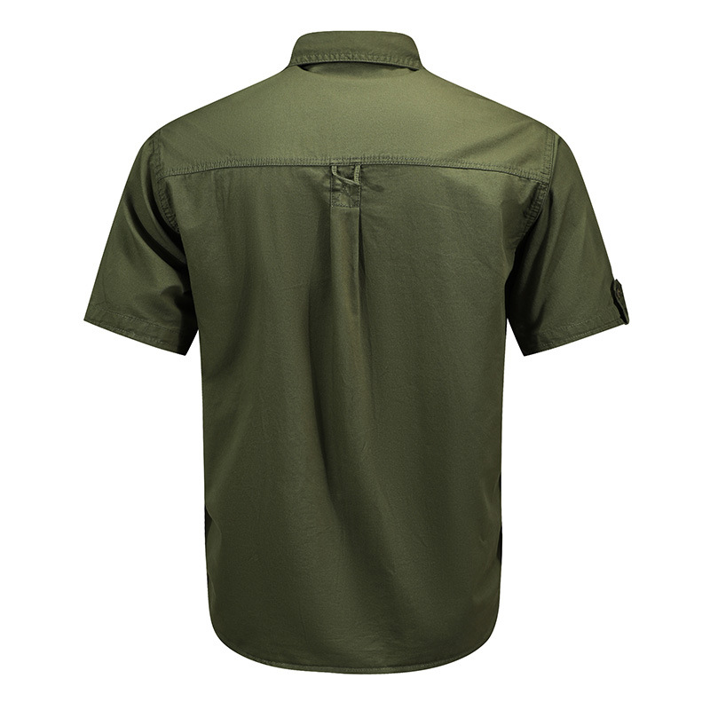 Camisas japonesas de color sólido de manga corta, camisas de verano para hombres, diseño de chaqueta, chaqueta de moda, camisa de viento