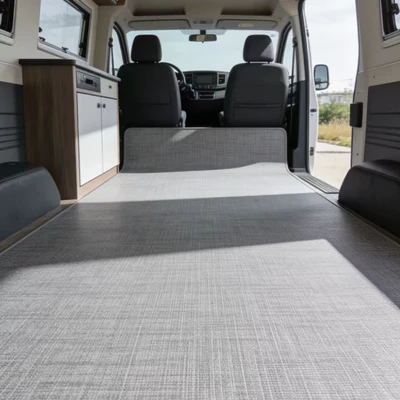Pvc Woven Texture Teslin Car Carpet