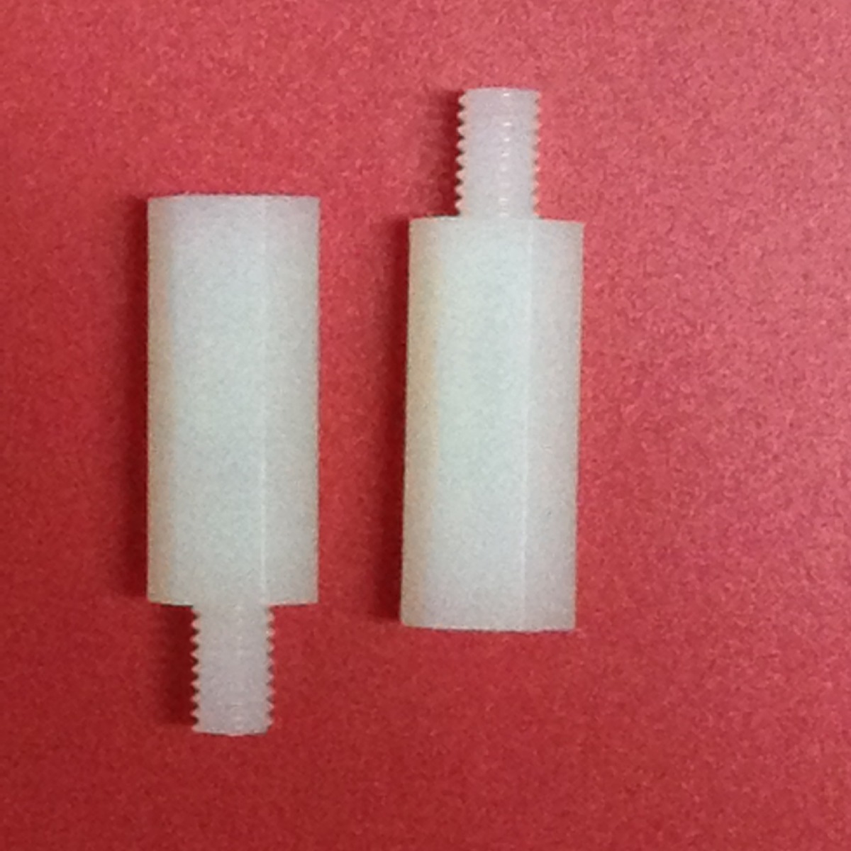 塑料间隔柱M3阻燃绝缘六角单通内外螺纹螺柱通讯PC电脑线路板胶柱
