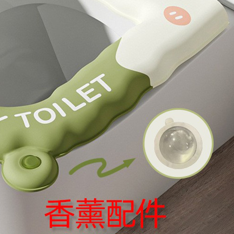 アニメ香薫手持ち式トイレマット防水汎用貼り付け式トイレマット高級感座布団|undefined
