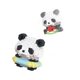 Compatible with Lego Cartoon Panda Building Blocks Children's Educational Assembled Toys Microparticles Small Building Blocks Gift Wholesale