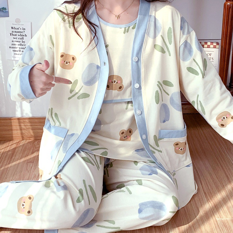 2183 블루 로즈 베어 [가슴 패드 포함]