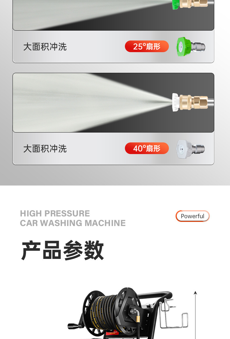 Zhexing High-Pressure Car Washing Machine, Commercial 380V High-Power Cleaning Machine for Farms