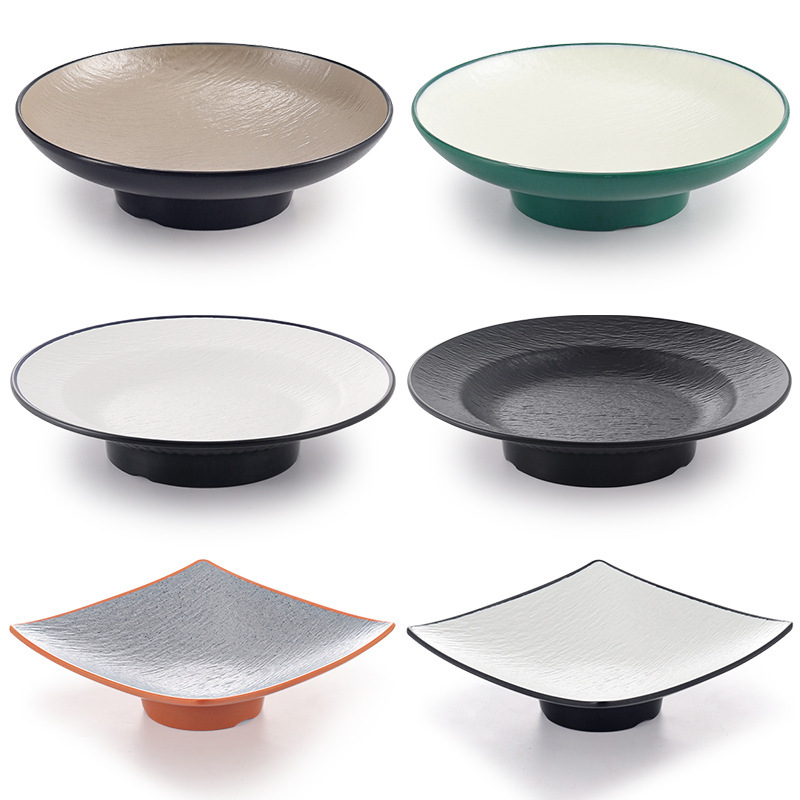 Kaiboya Melamine High-End Hotel Tableware Creative Special Cold Dish Plate Display Plate Snack Plate