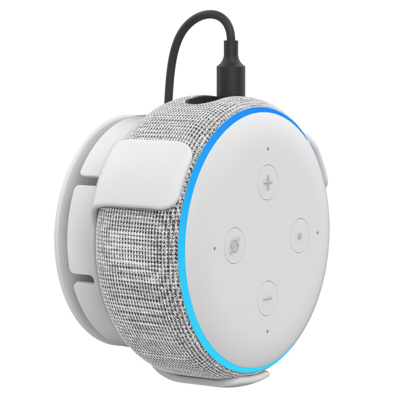 Google home mini/echo dot三世代四世代壁掛けスタンドのスマートスピーカースタンドに適しています|undefined