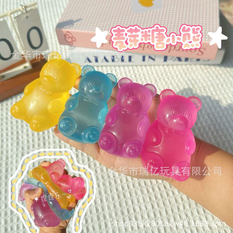 Needoh Little Bear Squishy Maltose Stress Relief Toy, Slow Rebound Toy, Cross-Border Hot Item Needoh Little Bear Squishy Maltose Stress Relief Toy, Slow Rebound Toy, Cross-Border Hot Item