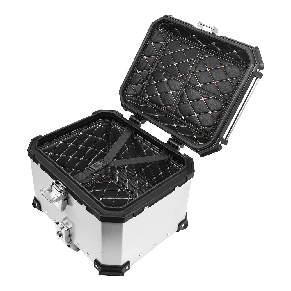 Universal 28L/32L/36L/45L/55L/65L/80L/85L/100L Motorcycle Universal Aluminum Alloy Tail Box