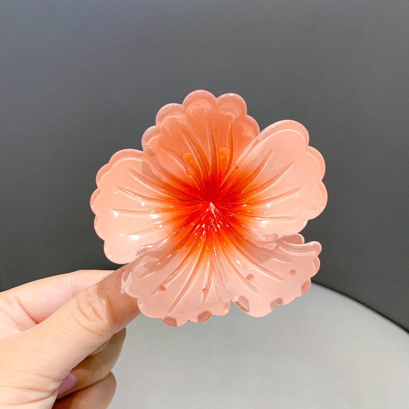 クロスボーダーの人気卵の花は紫荊花のヘアピンの側をつかんで後頭部をつかみます。|undefined