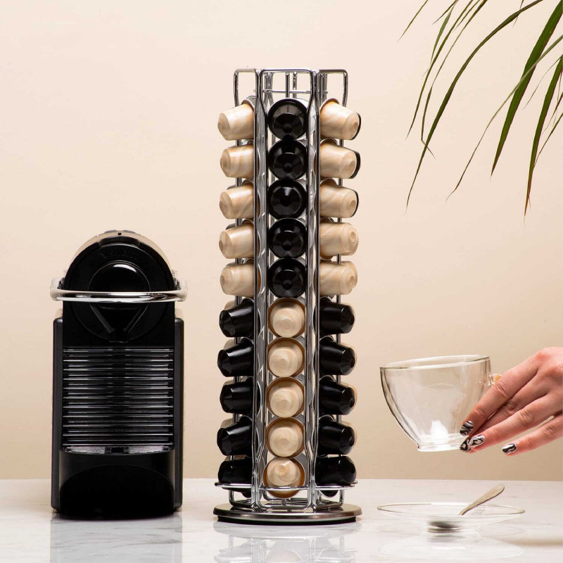 Rotatable Coffee Capsules Suitable for Nespresso Nespresso Xiaomi Sumida River Capsule Storage Wholesale