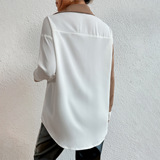 (Трансграничная торговля), дизайнерский шифоновый лонгслив, летняя рубашка, европейский стиль, тренд сезона