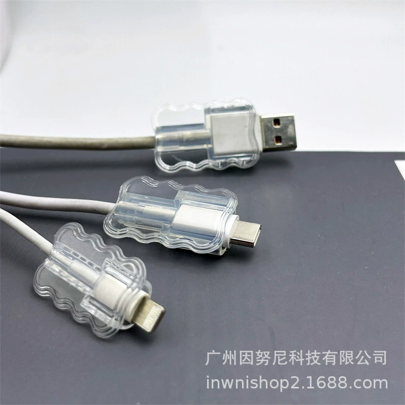 Защитный чехол для кабеля передачи данных Apple/Android, защитный чехол для зарядного устройства USB, защитный чехол для зарядки, защита от повреждений, защита от перегрызания кабеля зарядного устройства