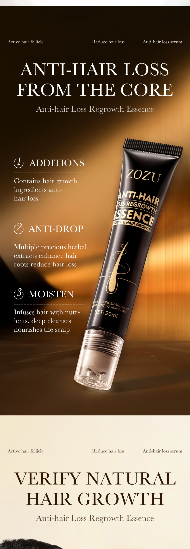 Anti-haarausfall-essenz Zur Stärkung Der Haarwurzeln_voghion.com