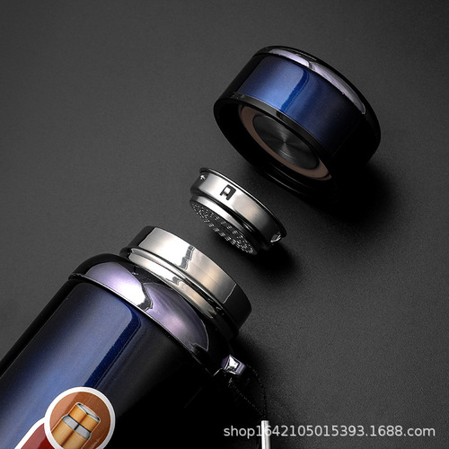 316 Stainless Steel Insulated Cup Star Pot Outdoor Vacuum Straps Cup Large Capacity Sports Water Bottle Gift Wholesale