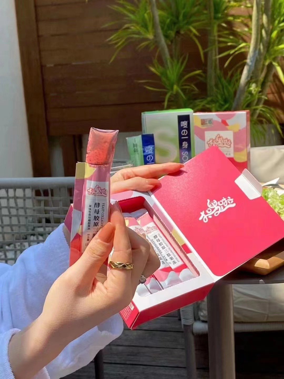 Tessier Skincare Essence Water and Lotion Set, Souper Bomb Coffee, Soula Facial Cleanser, Essence Serum, and Essential Oil