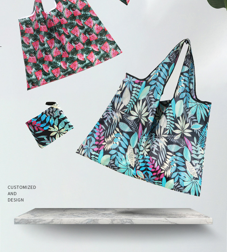 45g Weight 1 Piece Quantity Oxford Cloth Material Animal Pattern Casual, Cute Style Casual Cute Animal Oxford Cloth Shopping Bags