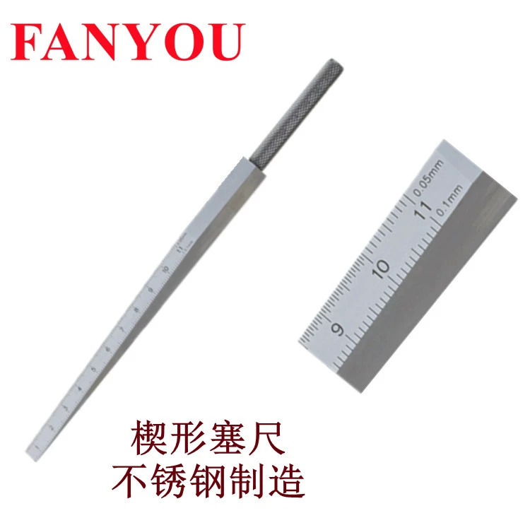Штангенциркуль из нержавеющей стали, щуп, щуп для измерения зазора, штангенциркуль для измерения диаметра, штангенциркуль для измерения косого угла, штангенциркуль для измерения плоскостности, двойная маркировка