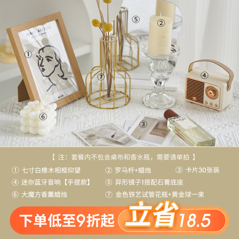 Pequeño Libro Rojo recomendar ins estilo adornos decorativos apoyos de la foto pequeños objetos Nordic simple fotografía fresca tiro