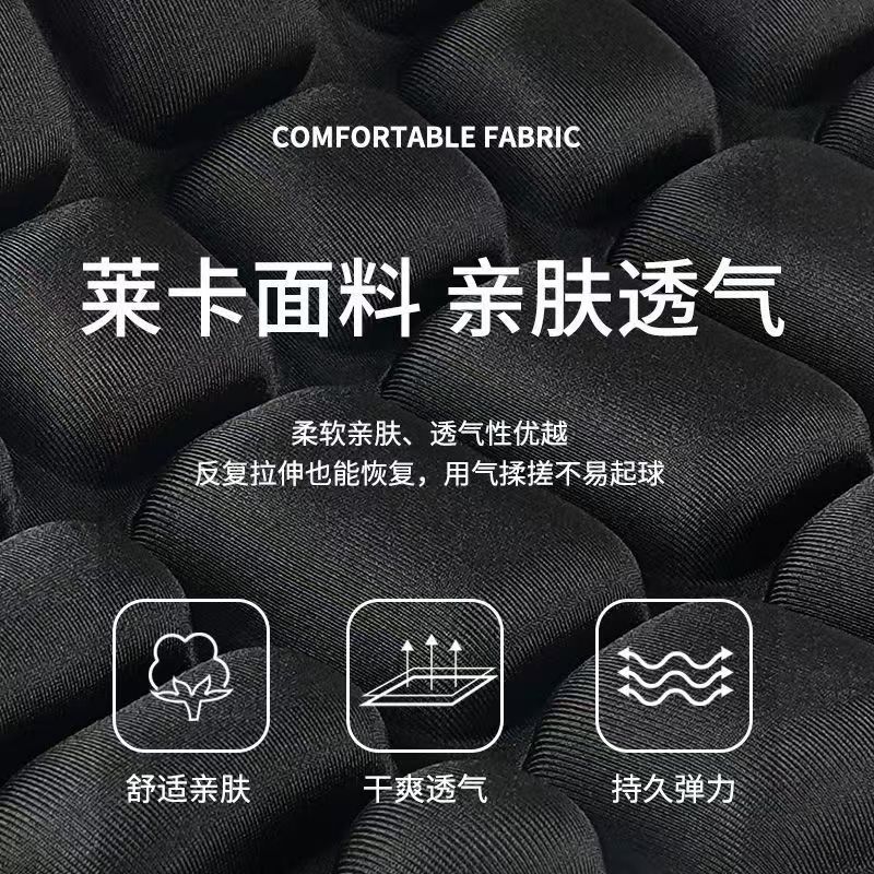 Electric Vehicle Shock-Absorbing Seat Cushion, Breathable and Sweat-Proof, Waterproof Motorcycle Seat Cushion, Pressure-Relieving Seat Cover for Long-Term Sitting, Wholesale