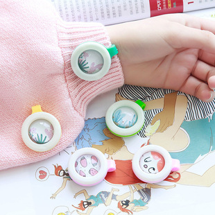 2025 New Summer Mosquito Repellent Buckle for Babies, Pregnant Women, Natural Plant Anti-Mosquito Buckle for Students and Adults, Outdoor Mosquito Repellent Artifact