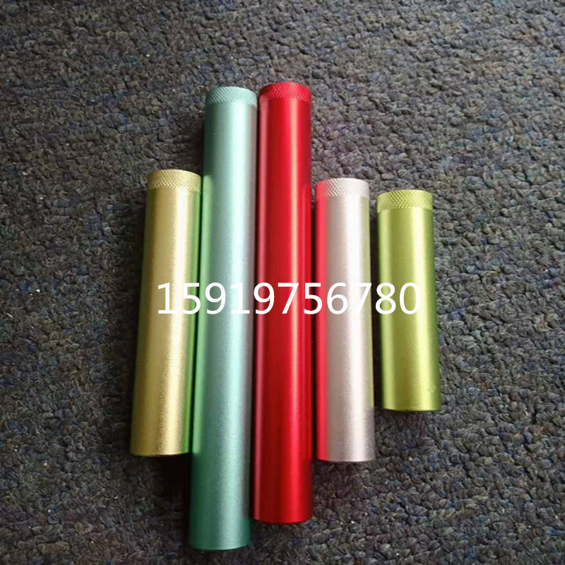 专业加工6063铝管氧化彩色 阳极氧化硬质铝管 喷砂拉丝氧化铝管