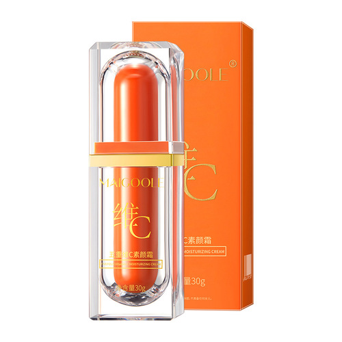 Madeline Five-fold Vitamin C Cream Moisturizing and Concealing Naturally Brightening No Whitening Same Style Lazy Cream