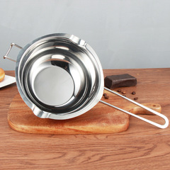 304 stainless steel chocolate water-proof melting pot cheese butter melting bowl instant noodle bowl milk pot 1000ml