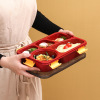 New student bento box is sealed without skewers, flavor lunch box office workers can heal tableware gifts for wholesale