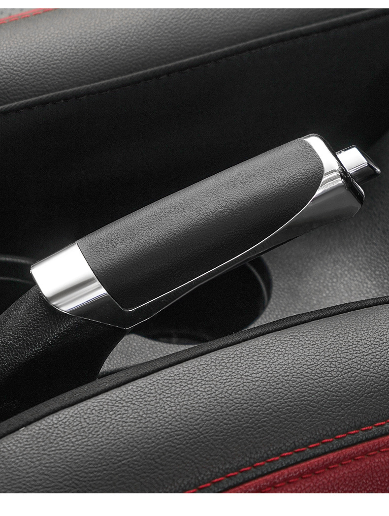 Cross-border car modified handbrake cover explosion car interior decoration cover handbrake handle decoration personality car leather handbrake cover