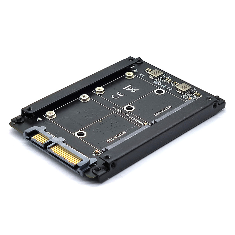 MSATAתSATA3ת�ӿ�MINI SATA SSD��̬Ӳ��ת6G�ӿ�ת����ת��ͷ