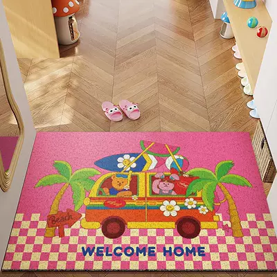 Avtomobil döşəmə paspasları – Easy-Care, Non-Slip Floor Mats, Dropshipping - car-coconut-4060cm-free-cutting