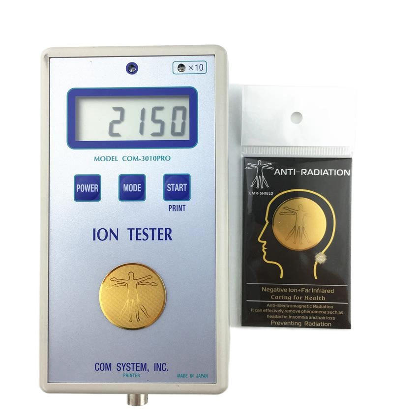 Amazon 24K металлический двойной круглый радиационно-стойкий энергетический патч для мобильного телефона EMR патч для мобильного телефона оптом от производителя