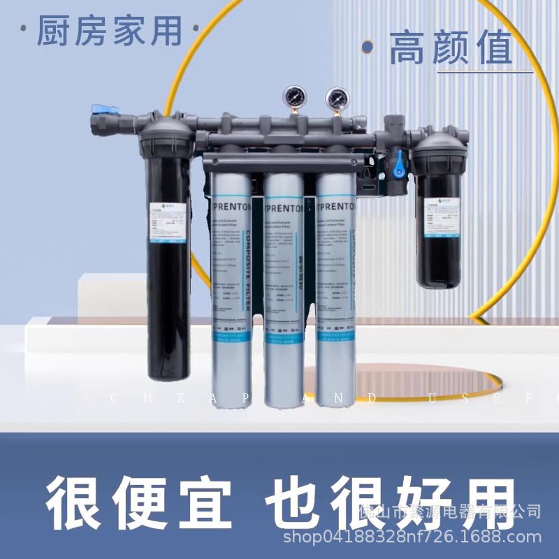 Platon dual, triple, quadruple, four-stage water purifier, tap water filter, water purifier for milk tea shops, water softener