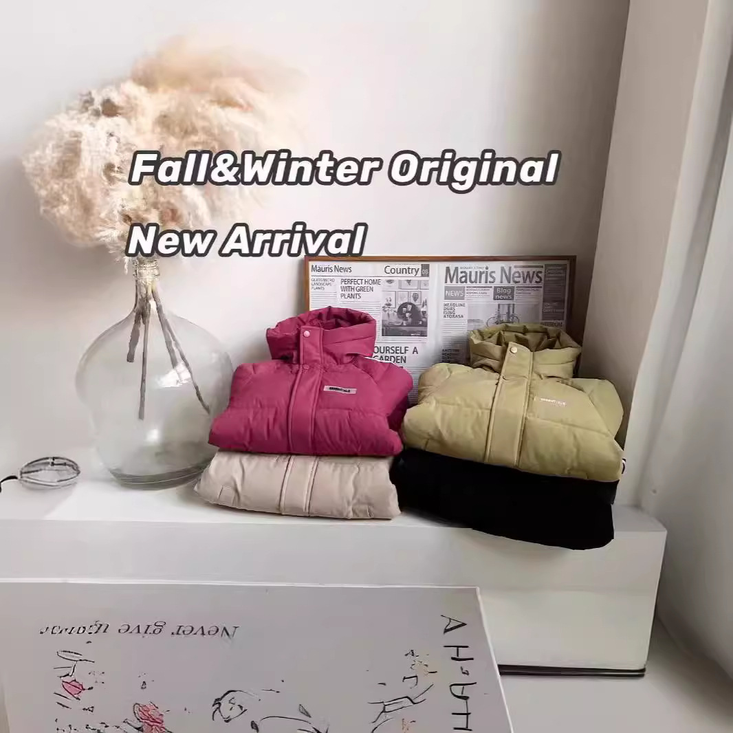 儿童加厚中长款棉服中大童童装冬季男童女童棉衣外套保暖潮童防寒