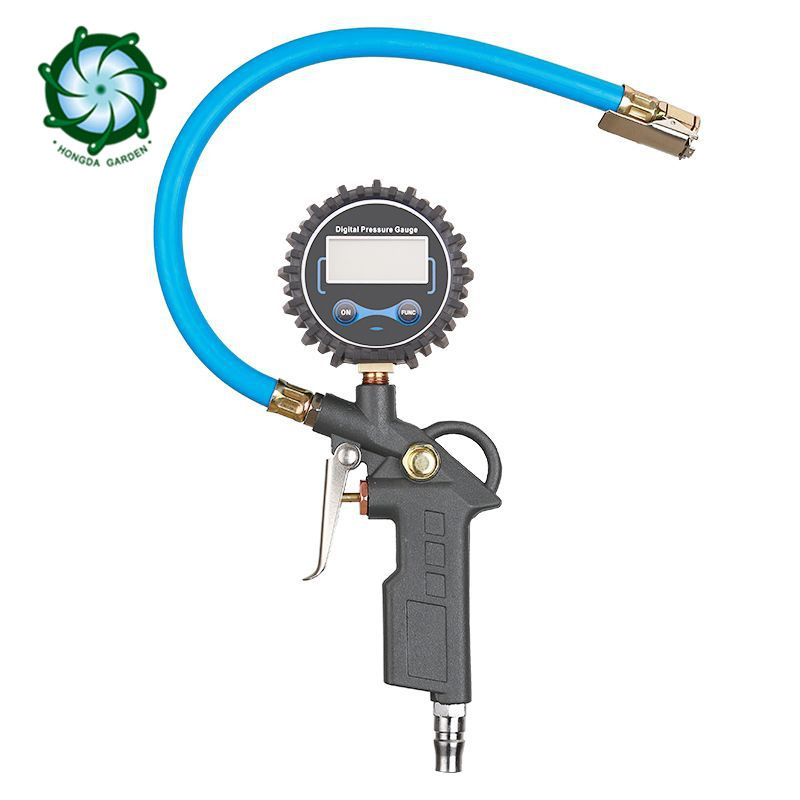 高精度胎压表汽修店用打气枪汽车轮胎充气枪家用胎压检测器胎压计