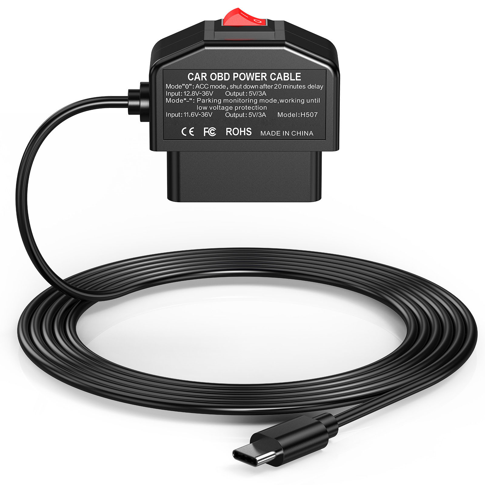 Moren Xiang – New 3-inch Quad Driving recorder - with-obd-cable-supports-24-hour-parking-monitoring