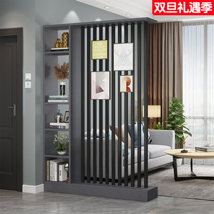 Small Apartment Floor Screen Partition Living Room Entrance Cabinet Home Light Luxury Shaded Creative Partition Decorative Screen Cabinet