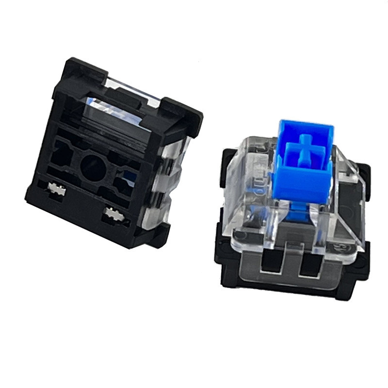 Mechanical keyboard switch electromagnetic trigger linear hornier solution optical axis magnetic axis game mechanical keyboard switch