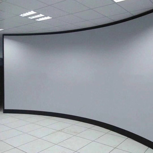 180 inch 16:9 arc metal curtain supply wholesale cinema curtain arc curtain professional direct processing curtain