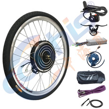 48v1000w电动车改装套件前后轮银黑色自行车改装电助力diy自行车