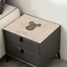 北欧床头柜垫子防水皮革桌垫现代简约盖布卧室桌面垫轻奢桌布盖垫