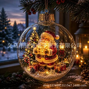��羳���NGlowing Christmas Story Ornament�}�Q������b�