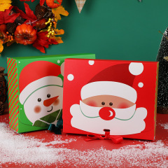 国境を越えたクリスマスキャンディー箱プレゼント包装箱雪だるまサンタクロースクリスマスキャンディー箱卸売り