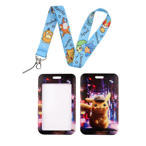 Adventure fantasy cartoon mobile phone lanyard U disk ID camera tag hanging neck key chain polyester webbing lanyard