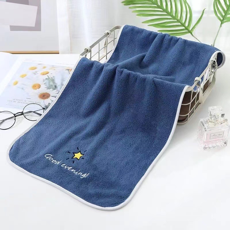 Conjunto de 4 toalhas de rosto absorventes de secagem rápida_voghion.com