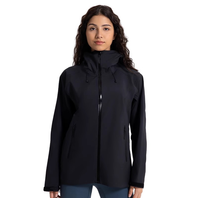 Otoño y invierno nuevo traje de asalto al aire libre con capuz impermeable a prueba de viento pesca al aire libre caminata traje de montaña abrigo de moda casual