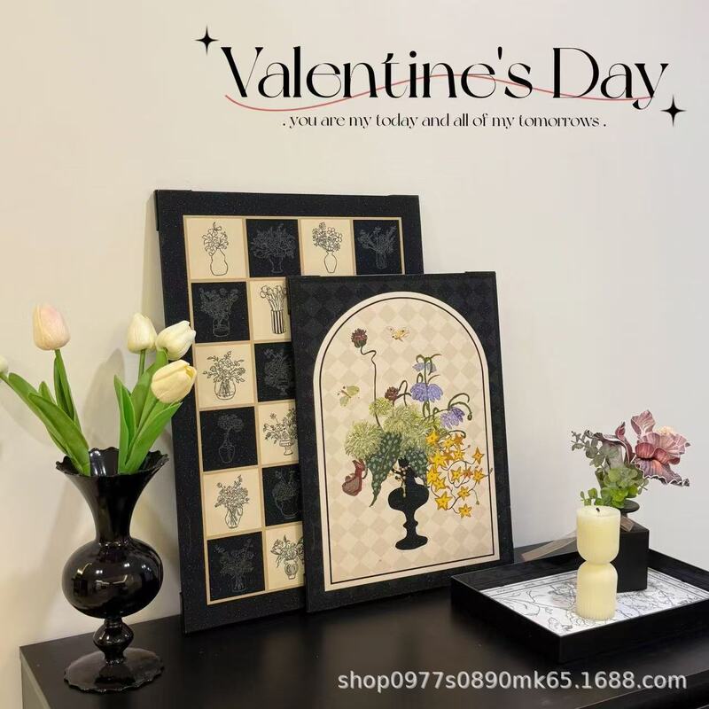 French-Style Vintage High-End Decorative Painting for Living Room, Entrance, Dining Room, Bedroom, Bedside Table, Tabletop, and Wall Hanging French-Style Vintage High-End Decorative Painting for Living Room, Entrance, Dining Room, Bedroom, Bedside Table, Tabletop, and Wall Hanging