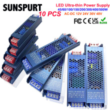 led线型灯带变压器220伏110V转12V24V48长条开关电源36灯箱稳压器