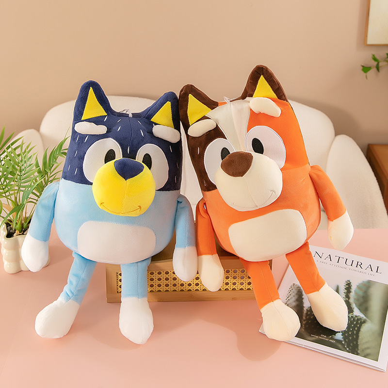 国境を越えた外国貿易ブルーイ漫画ぬいぐるみ供給アニメ犬のおもちゃビンゴ犬アニメーション人形卸売|undefined