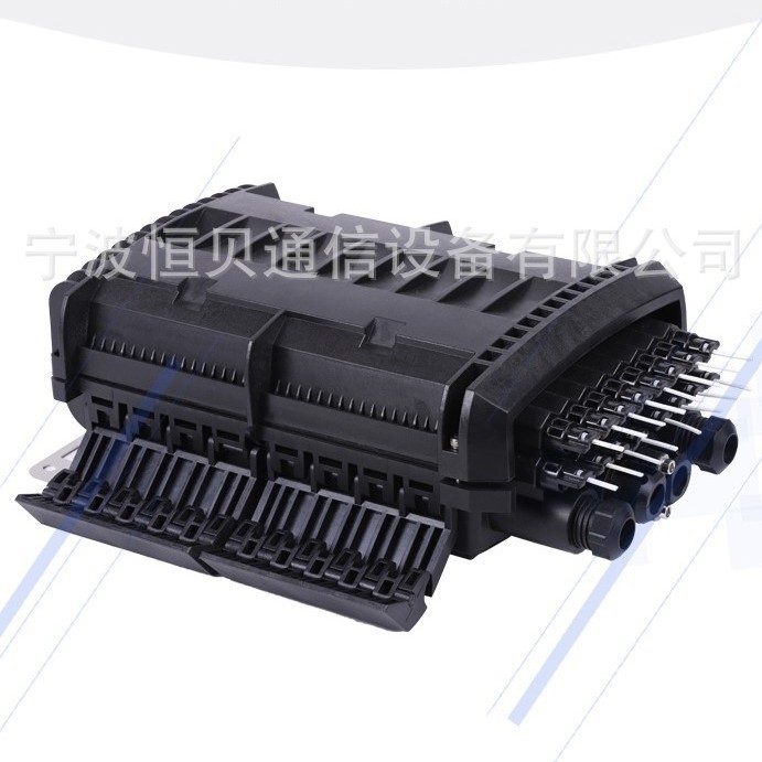 FTB-16C优质5G抱挂杆光分防爆箱 1分16微分插片式户外分纤配线箱